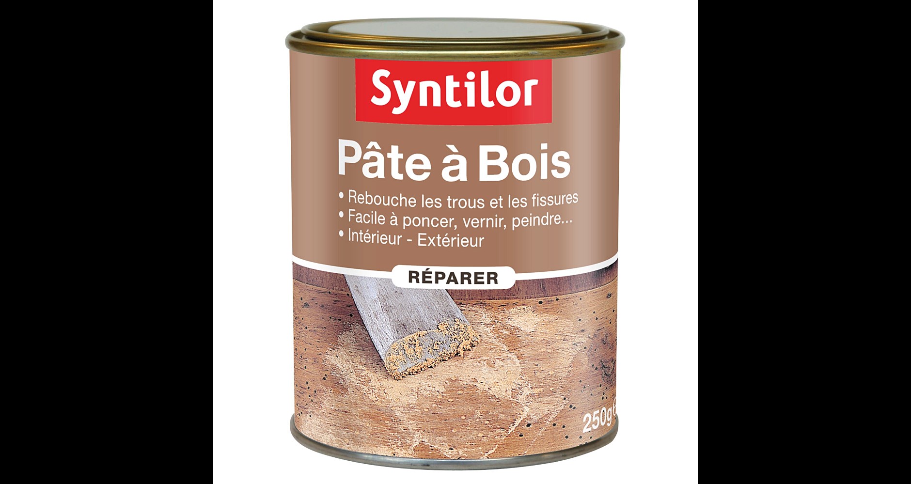 Pâte à bois 250g bois blanc SYNTILOR